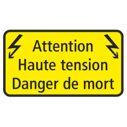 Danger Haute tension